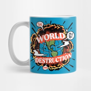 Time Zone World destruction Mug